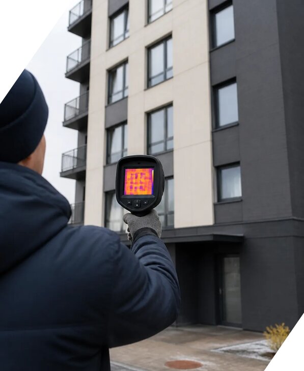 Тепловизионное обследование зданий в Новошахтинске от 5208 р. | ЭкспертизаРоссия